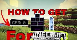How To Get A CPS Counter For MCPE |Texture Pack| (addon) (Minecraft Bedrock edition)