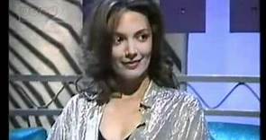 Joanne Whalley-Kilmer Awkward Interiew - Terry Christian | 1990, The Word