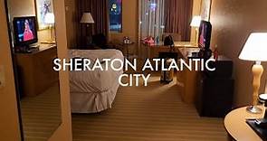 Hotel Series #6 Sheraton Atlantic City Convention Center Hotel King Bed Room Tour | @SheratonHotels
