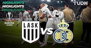 LASK vs Union Saint Gilloise - HIGHLIGHTS | UEFA Europa League 2023/24 | TUDN