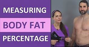 How to Measure Body Fat Percentage (Male) | Skinfold Caliper Testing Nursing Skill