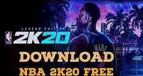 How To Download NBA 2K20 Games Free For Pc