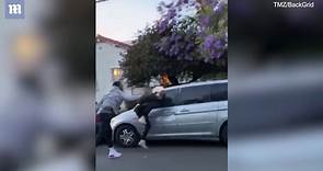 J.R. Smith beats protestor who allegedly smashed his car window