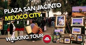 Plaza San Jacinto: A Virtual Journey through History and Art in San Angel, Mexico 🇲🇽