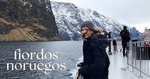 Navegando por los FIORDOS NORUEGOS | Crucero de Gudvangen a Flåm