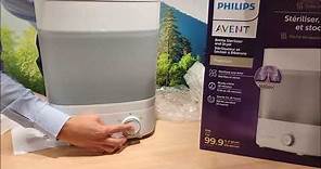 Esterilizador y secador eléctrico de Philips Avent Nuevo