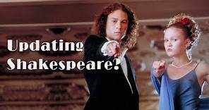 Shakespeare and the early 2000s rom-com: She's the Man & 10 Things I Hate About You
