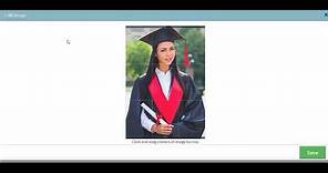 graduation photo frame tutorial