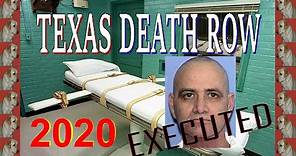 Texas Death Row - USA Executed First Inmate in 2020 - John Gardner