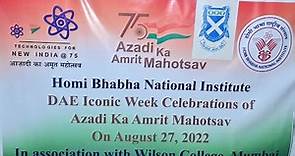 HBNI -DAE iconic Week Program at Wilson College, Chowpatty, Mumbai-07