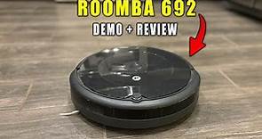iRobot Roomba 692 Demo & Full Review!