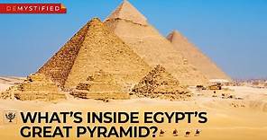 DEMYSTIFIED: What's inside Egypt's Great Pyramid? | Encyclopaedia Britannica