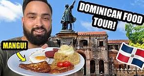 AMERICAN Tries DOMINICAN FOOD in Santo Domingo, Dominican Republic 🇩🇴