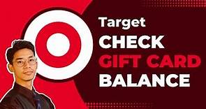How to Check Target Gift Card Balance !