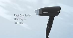 Panasonic Hair Dryer EH-ND37 | Compact Fast Dry with Heat Damage Care