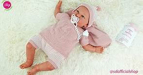 Mi primer Bebé Reborn DANIELA de muñecas Antonio Juan en Sorpresas Divertidas Shop