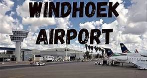 WINDHOEK HOSEA KUTAKO INTERNATIONAL AIRPORT IN NAMIBIA SOUTHERN AFRICA