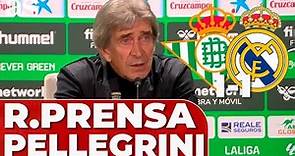 PELLEGRINI, rueda de prensa: ISCO, EMPATE, CHADI RIAD... | BETIS 1 - REAL MADRID 1