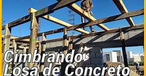 CIMBRA PARA LOSA DE CONCRETO