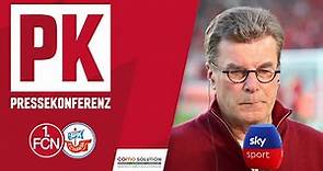 Die PK mit Dieter Hecking im Re-Live | 1. FC Nürnberg - FC Hansa Rostock