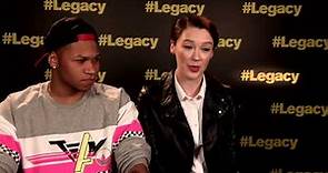 Legacy - Franz Drameh and Amy Tyger interview