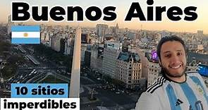 QUÉ HACER EN BUENOS AIRES | 10 LUGARES IMPERDIBLES GUÍA DE VIAJE | ARGENTINA | Gustavo Eduardo