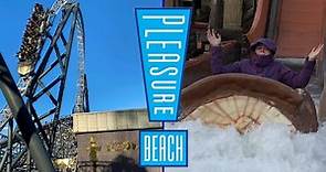 Blackpool Pleasure Beach Vlog December 2021