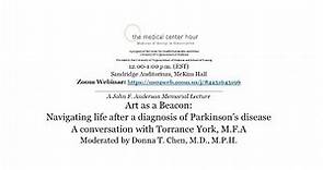 Art as a Beacon: Navigating life after a diagnosis of Parkinson’s disease.