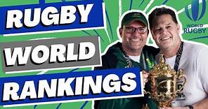 World Rugby Rankings - RWC Finals - Oct 31 2023