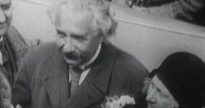 Einstein voted most popular historical figure seen here in 1920