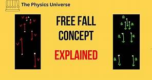 Free Fall Concept Explained - Physics - Kinematics