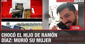 El HIJO de RAMÓN DÍAZ sufrió un ACCIDENTE AUTOMOVILÍSTICO: su esposa MURIÓ