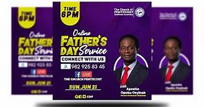 How to Create a Father's Day Flyer Design (Church Flyer) in Photoshop