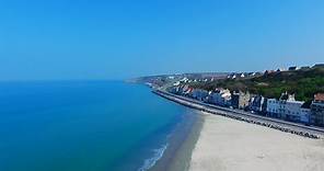 La côte de Boulogne-Sur-Mer - Visite guidée en drone 4K