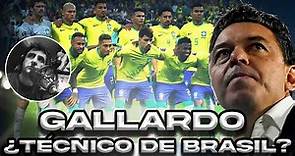 ¿Marcelo Gallardo técnico de la selección de Brasil?