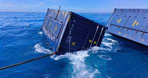 帛琉天使輪貨櫃南漂到大鵬灣　「西南湧」恐致下沉滯留成水雷區--上報