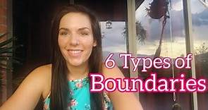 The 6 Types of Boundaries you need to Understand