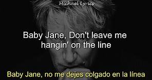 Rod Stewart - Baby Jane | Lyrics/Letra | Subtitulado al Español
