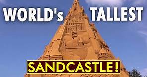 World's tallest sand sculpture built with COVID-19 theme |Sandcastle |Denmark |Guinness World Record