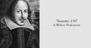 "Sonetto 116" di William Shakespeare, letto da Paolo Rossini