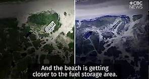 Sable Island is shrinking