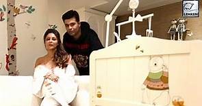 Karan Johar REVEALS Twins Yash & Roohi's Nursery Look | LehrenTV