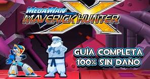 Megaman Maverick Hunter X (PSP) - Guía Completa 100% (Sin Daño)