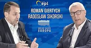 Radosław Sikorski i Roman Giertych - rozmowa