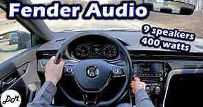 2021 Volkswagen Passat – Fender 9-speaker Sound System Review | Apple CarPlay & Android Auto Demo