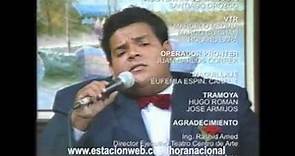 Hijo de Julio Jaramillo canta exacto a su padre en San Viernes