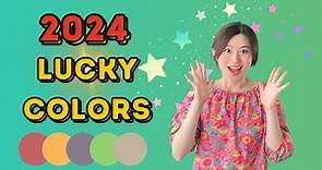 2024 Lucky Colors | Year of the Wood Dragon | Feng Shui Period 9 | 2024 Color of the Year