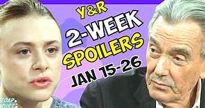 Young and the Restless 2-Week Spoilers January 15-26: Claire Hits Bottom & Victor Hints #yr