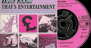 The Jam - That's Entertainment (Lyrics/Video)