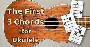 The First 3 Chords for Ukulele - For the Complete Beginner